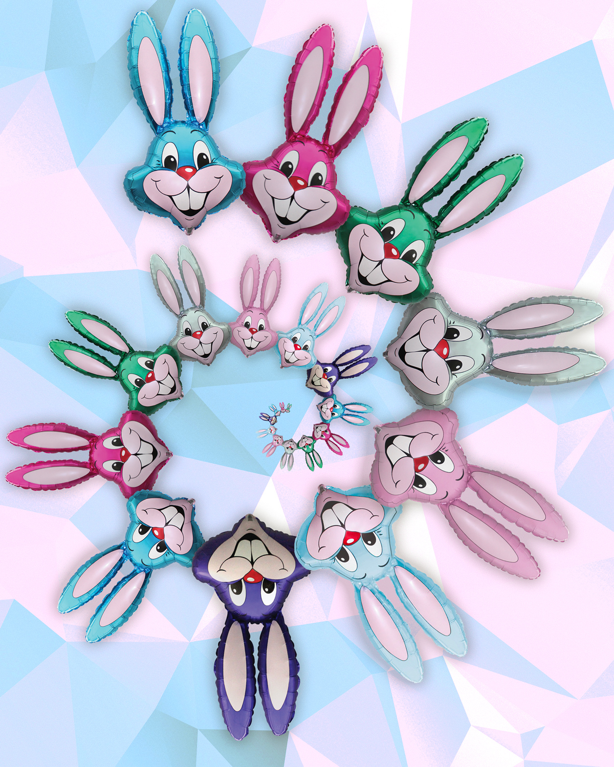 Flexmetal Rabbit Heads